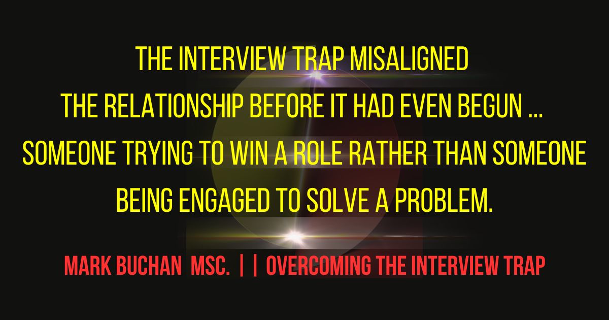 Overcoming the Interview Trap